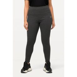 Damskie Legginsy sztuczne futerko od wewnątrz bardzo ciepłe wysoki stan. Szare legginsy damskie Ulla Popken, bez wzorów, z bawełny. Za 259.99 zł.