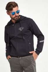 Bluza męska z kapturem AERONAUTICA MILIATRE. Bluzy męskie Aeronautica Militare, m, bez wzorów, z kapturem. Za 969.00 zł.