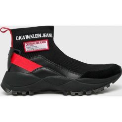 Calvin Klein Jeans - Buty. Czarne buty sportowe męskie Calvin Klein Jeans, bez wzorów, z jeansu, bez zapięcia, Adidas Advantage, climacool (adidas). W wyprzedaży za 539.90 zł.