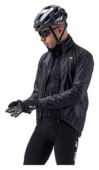 Kurtka rowerowa męska Alé Cycling Klimatik Guscio Light Pack. Czarne kurtki męskie ALÉ CYCLING, na jesień, m, bez wzorów, z elastanu, bez kaptura, rowerowe. Za 388.99 zł.