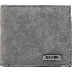 Portfel - Szary. Szare paski męskie Cropp, bez wzorów. Za 39.99 zł.