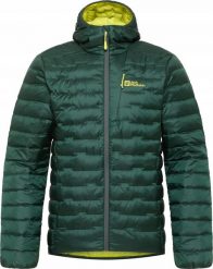 Kurtka męska Jack Wolfskin Jack Wolfskin Passamani Down Hoody M A61831-4161 Zielone L. Zielone kurtki męskie Jack Wolfskin, l, bez wzorów, bez kaptura. Za 861.82 zł.
