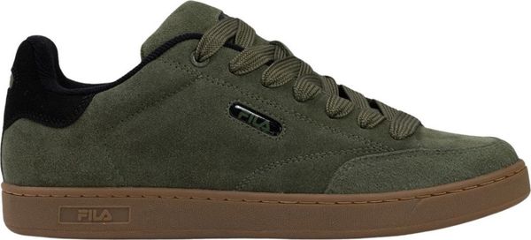 Buty męskie Fila Boldbay oliwkowe FFM0437 63079 45. Zielone buty sportowe męskie Fila, bez wzorów, bez zapięcia. Za 340.25 zł.