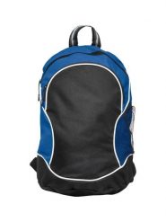 Clique Basic Backpack — Sportowy plecak z non-woven – royal blue. Niebieskie plecaki męskie CLIQUE, bez wzorów, sportowe. Za 103.61 zł.