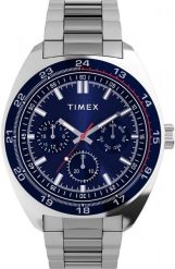 Zegarek męski Timex TW2Y22700 srebrny. Szare zegarki męskie Timex, bez wzorów, srebrne. Za 549.00 zł.