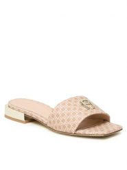 Aigner Klapki Fashion Saskia 16A 1231315 Beżowy. Brązowe klapki damskie Aigner, bez wzorów, ze skóry, bez obcasa, bez zapięcia. Za 629.99 zł.