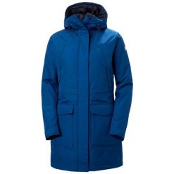 Parka damska Helly Hansen Frida Ins. Niebieskie parki damskie Helly Hansen, na zimę, bez wzorów, bez kaptura. Za 891.75 zł.