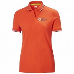 Damska koszulka polo Helly Hansen the ocean race. Czerwone bluzki damskie Helly Hansen, m, bez wzorów, sportowe, bez kołnierzyka, bez ramiączek. Za 323.00 zł.
