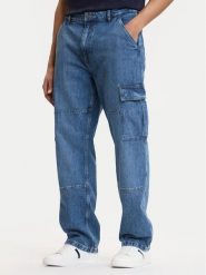 Guess Jeans Jeansy M5RA88 D5M53 Niebieski Relaxed Fit. Niebieskie jeansy męskie Guess Jeans, z bawełny. Za 407.99 zł.