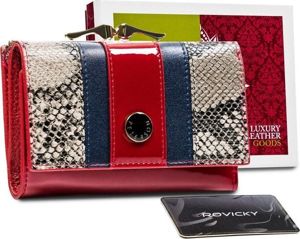 Peterson Skórzany portfel damski z portmonetką na bigiel Peterson NoSize. Portfele damskie Peterson. Za 227.25 zł.