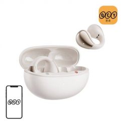 Słuchawki QCY Crossky Clip T33 (białe). Białe słuchawki bezprzewodowe QCY. Za 199.00 zł.