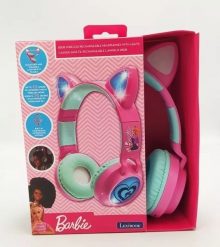 Barbie Cat’s ears shape wireless rechargeable headphones with lights. Słuchawki bezprzewodowe LEXIBOOK. Za 163.09 zł.