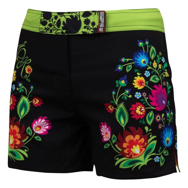 Spodenki Sportowe Damskie na trening i siłownię EXTREME HOBBY FOLK. Czarne stroje kąpielowe damskie EXTREME HOBBY, s, bez wzorów, z elastanu. Za 229.00 zł.