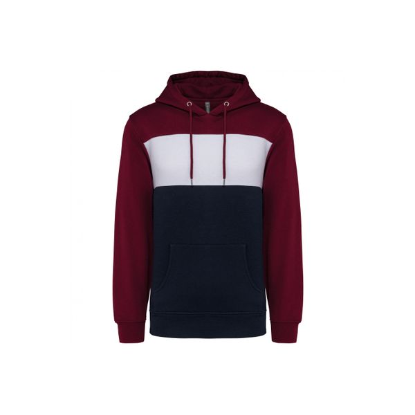 Bluza z kapturem Kariban. Białe bluzy damskie KARIBAN, xl, bez wzorów, z bawełny, bez ramiączek, z kapturem. Za 179.00 zł.