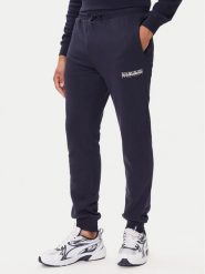 Napapijri Spodnie dresowe M-Gori Wint NP0A88UH Granatowy Relaxed Fit. Niebieskie spodnie sportowe męskie Napapijri, m, bez wzorów, z bawełny. Za 319.99 zł.