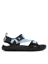 Vivo Barefoot Sandały Tracker Ora 209691 Niebieski jasny. Niebieskie sandały damskie Vivo Barefoot, bez wzorów, z materiału, bez obcasa, bez zapięcia. Za 549.99 zł.