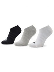 Adidas Stopki Thin and Light No-Show Socks 3 Pairs IC1328 Szary. Szare skarpety męskie Adidas, bez wzorów, z bawełny. Za 39.99 zł.