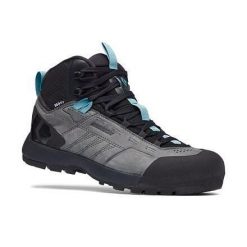 Damskie buty turystyczne Black Diamond Mission LTHR WP Aprch. Niebieskie obuwie trekkingowe damskie Black Diamond, bez zapięcia. Za 788.50 zł.