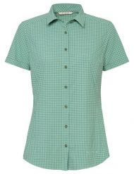 Koszula turystyczna damska Vaude Seiland Shirt III. Szare koszule damskie Vaude, bez wzorów, z materiału, bez kołnierzyka, bez ramiączek. Za 302.49 zł.