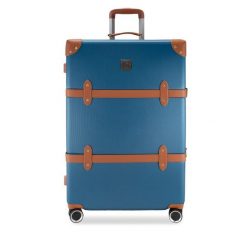 Walizka duża Semi Line. Niebieskie walizki damskie Semi-line, bez wzorów, duże. Za 339.99 zł.