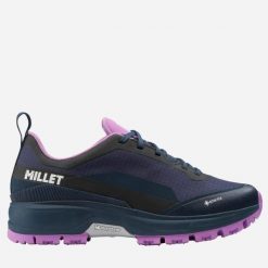 Buty turystyczne damskie MILLET W Wanaka Gore-Tex Granatowy. Niebieskie obuwie trekkingowe damskie Millet, z gore-texu, bez zapięcia. W wyprzedaży za 638.10 zł.