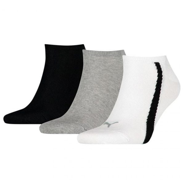 Skarpety Sportowe Unisex Dla Dorosłych Lifestyle 3pak. Białe skarpety męskie Puma, bez wzorów. Za 65.99 zł.