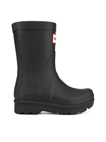 Hunter Kalosze HFW-009 Czarny. Czarne kalosze damskie Hunter, bez wzorów, z kauczuku, bez zapięcia. Za 249.99 zł.