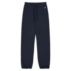 Spodnie damskie Champion Drawstring. Niebieskie spodnie dresowe damskie Champion, bez wzorów, z dresówki, casualowe. Za 213.04 zł.