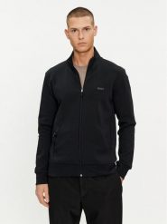 Boss Bluza Skaz 50506152 Czarny Regular Fit. Czarne bluzy męskie Boss, m, bez wzorów, z bawełny, bez ramiączek, bez kaptura. Za 599.99 zł.