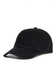 47 Brand Czapka z daszkiem New York Yankees 47 B-RGW17GWSNL-BKF Czarny. Czarne czapki damskie 47 Brand, bez wzorów, z materiału. Za 79.99 zł.