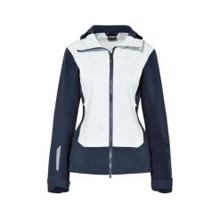 Kurtka damska Schoffel Miara Softshell. Niebieskie kurtki sportowe damskie Schöffel, l, bez wzorów, z softshellu, bez ramiączek, bez kaptura, narciarskie. Za 618.25 zł.