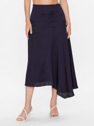 Ted Baker Spódnica midi Francic 272243 Granatowy Regular Fit. Niebieskie spódnice damskie Ted Baker, bez wzorów, z syntetyku, midi. Za 379.99 zł.