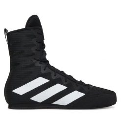 Buty bokserskie adidas. Czarne buty sportowe męskie Adidas, bez wzorów, bez zapięcia. Za 479.99 zł.