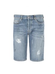 Les Hommes Szorty | UID481547P | Short Jeans | Mężczyzna | Niebieski. Niebieskie szorty męskie Les Hommes, bez wzorów, z bawełny. W wyprzedaży za 299.00 zł.