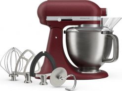Mikser planetarny Artisan Plus 4,7 l bordowy. Czerwone miksery KITCHENAID. Za 3,999.00 zł.