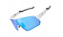Okulary sportowe unisex Rockbros 14120009004 z polaryzacją. Białe okulary przeciwsłoneczne damskie ROCKBROS. Za 87.00 zł.