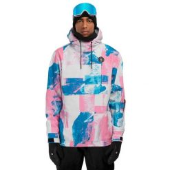 Kurtka snowboardowa męska W1 Holi. Czerwone kurtki męskie SIROKO, l, bez wzorów, z softshellu, bez kaptura, narciarskie. W wyprzedaży za 294.95 zł.