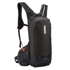 Plecak rowerowy Thule Rail Bike Hydration 12L - obsidian. Czarne plecaki damskie Thule, bez wzorów, sportowe. Za 471.99 zł.