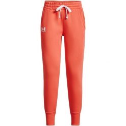 Spodnie Do Biegania Rival Fleece Dla Kobiet. Brązowe spodnie dresowe damskie Under Armour, bez wzorów, sportowe, długie. Za 302.99 zł.