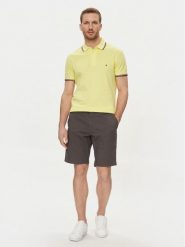 Tommy Hilfiger Szorty materiałowe Harlem MW0MW23568 Szary Regular Fit. Szare szorty męskie Tommy Hilfiger, bez wzorów, z bawełny. Za 209.99 zł.