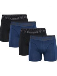 Bokserki Hummel Marston (x4). Czarne bokserki męskie Hummel, bez wzorów, z bawełny. Za 139.00 zł.