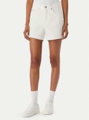 Karl Lagerfeld Jeans Szorty jeansowe B2W10066 Biały Regular Fit. Białe szorty damskie Karl Lagerfeld Jeans, bez wzorów, z bawełny. Za 375.99 zł.