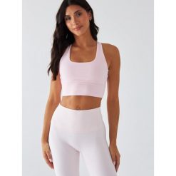 Stanik Sportowy BeShaped Morning Dew. Czerwone bielizna sportowa damska BESHAPED, m, bez wzorów, z elastanu. Za 179.00 zł.