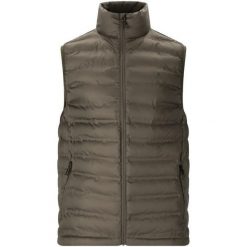 Kurtka puchowa bez rękawów Whistler Froze. Czarne kurtki męskie Whistler, bez wzorów, z puchu, sportowe, bez kaptura. Za 301.50 zł.