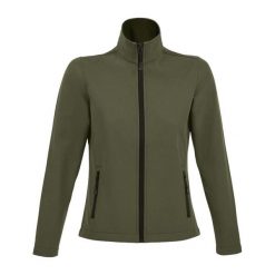 Kurtka Soft Shell Dla Kobiet. Zielone kurtki sportowe damskie SOL'S, s, bez wzorów, bez ramiączek, bez kaptura, trekkingowe. Za 146.99 zł.