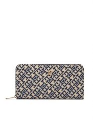 Tommy Hilfiger Portfel Th Icon Lrg Za Jacquard AW0AW18796 Granatowy. Niebieskie portfele damskie Tommy Hilfiger, z materiału. Za 309.99 zł.