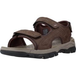 Sandały SKECHERS TRESMEN - GARO Brązowy. Brązowe buty zimowe męskie Skechers, bez wzorów, z syntetyku, bez obcasa, bez zapięcia. Za 245.99 zł.