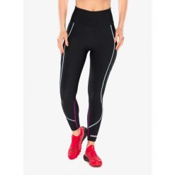 Legginsy do biegania damskie Crazy Leggings Cute. Czarne legginsy damskie CRAZY, bez wzorów. Za 534.99 zł.
