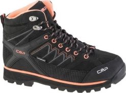 Buty trekkingowe damskie CMP CMP Moon Mid 31Q4796-U901 Czarne 36. Czarne obuwie trekkingowe damskie CMP, bez zapięcia. Za 547.49 zł.