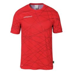 Koszulka Uhlsport Prediction. Białe bluzki damskie Uhlsport, bez wzorów, z jersey, sportowe, bez kołnierzyka, bez ramiączek. Za 180.00 zł.
